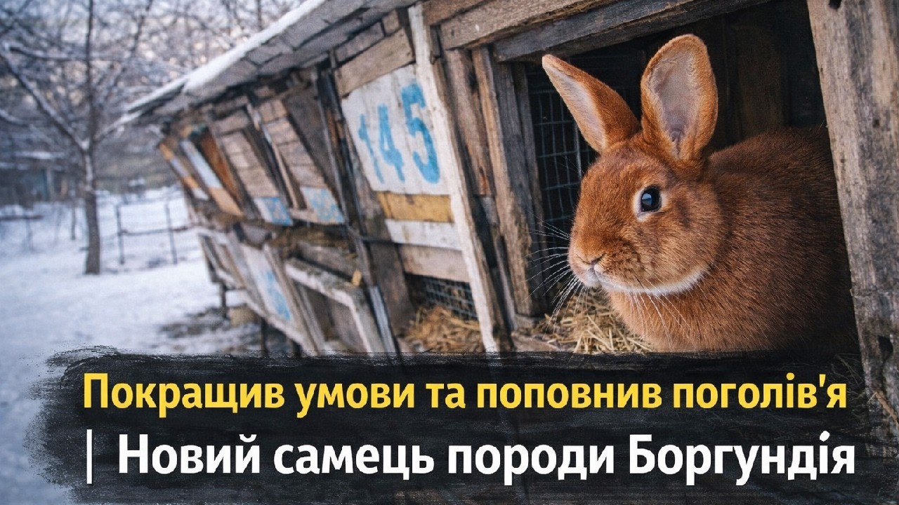 Покращив умови та поповнив поголів’я | Новий самець
