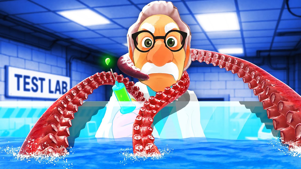 Tentacle Monster ESCAPES Aquarium (OctoDocto VR)