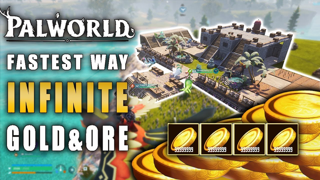 PALWORLD - Ultimate Gold And Mining Base
