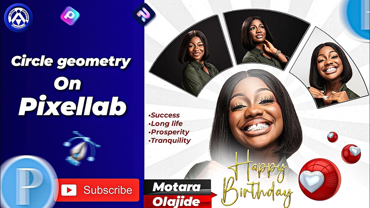 CIRCLE GEOMETRY MASTERY 🔥🤩💯 ON PIXELLAB 💯😉🤗.