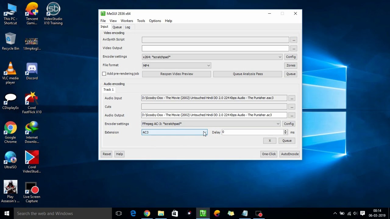 How to convert eac3 audio file to ac3 audio file