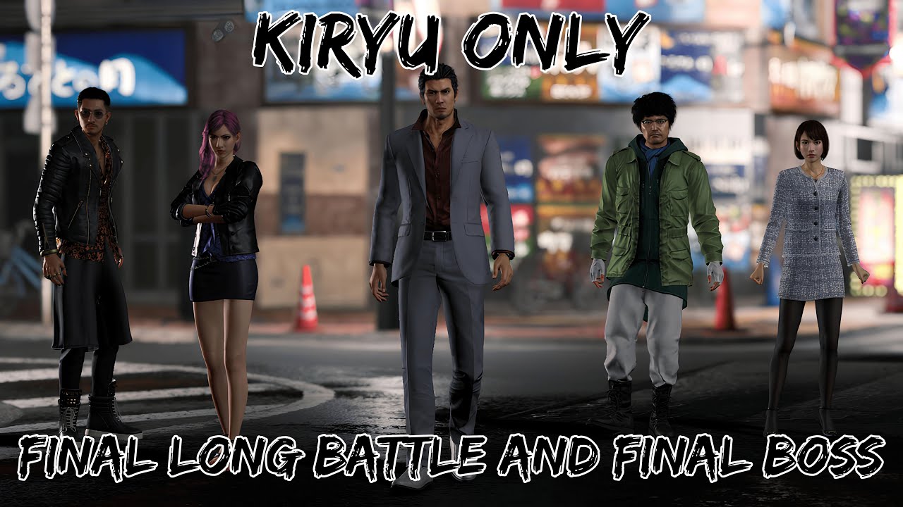 Like A Dragon Infinite Wealth | Kiryu Only | Final Long Battle + Final Boss | LEGEND with MODS!