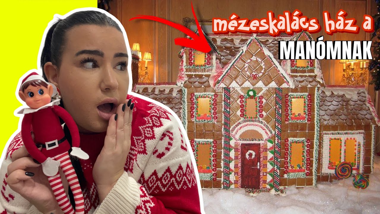 SOHA *ne* építs MÉZESKALÁCS HÁZAT a *manódnak* karácsony előtt!😱🎄🏠