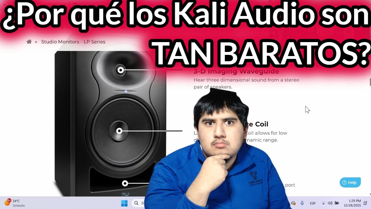 MONITORES de ESTUDIO KALI AUDIO IN 5 IN 8 Lo que NO TE DICEN