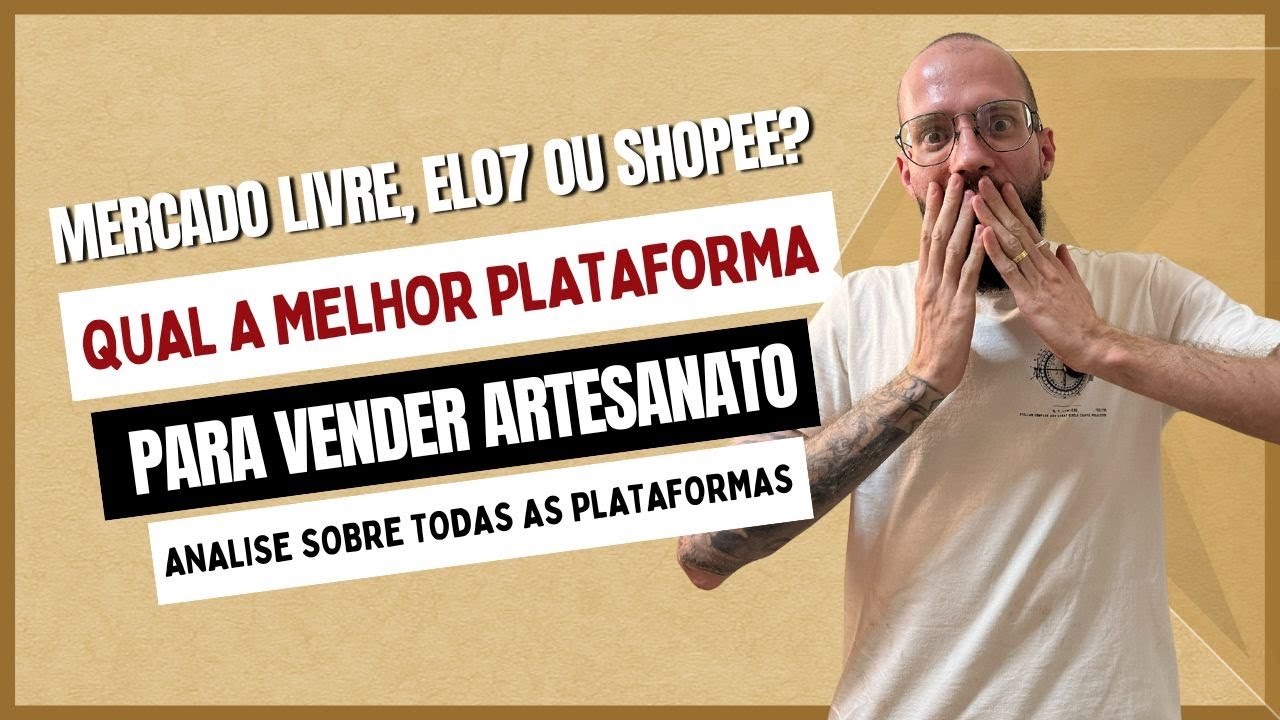 Qual a melhor plataforma para vender artesanato na internet em 2026?