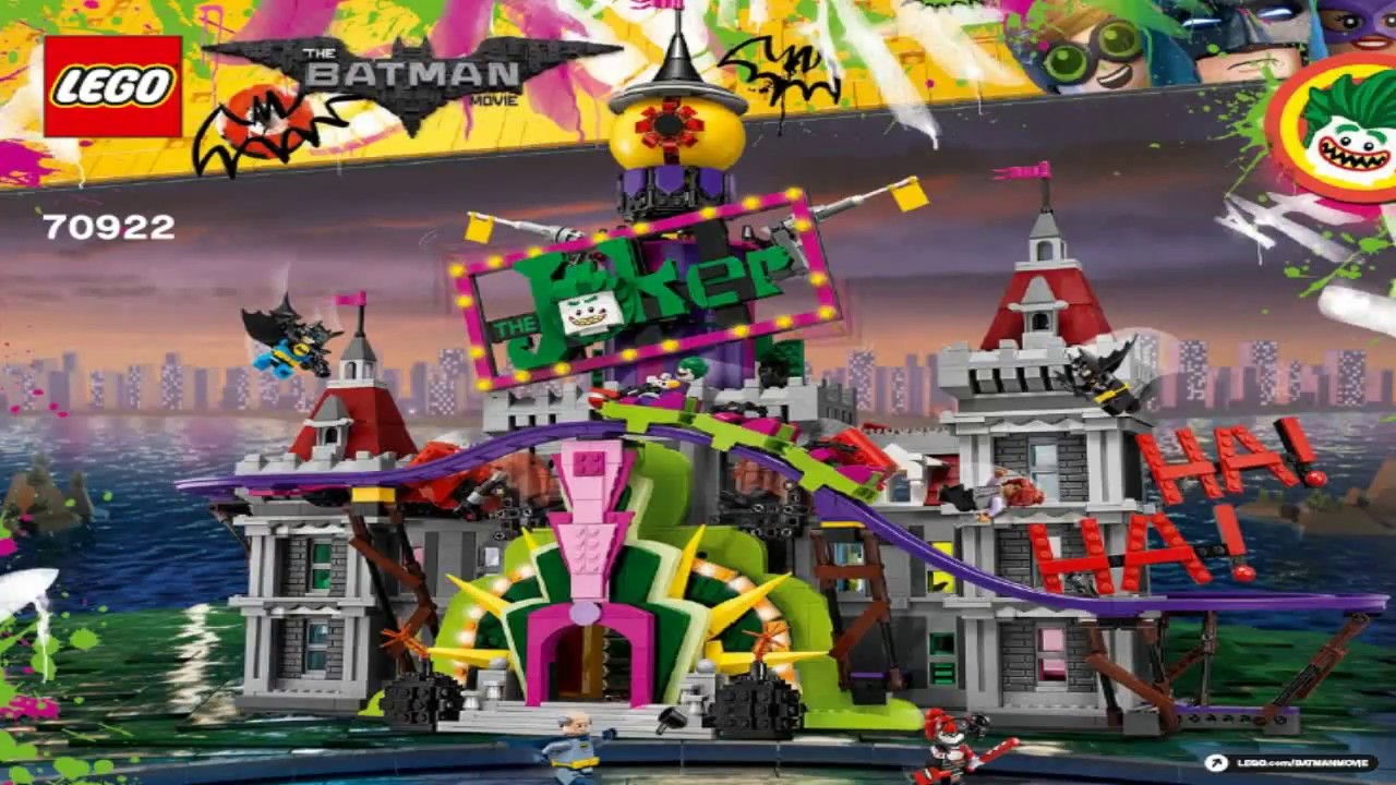 Лего Фильм Бэтмен Поместье Джокера LEGO Batman Movie THE JOKER MANOR 70922