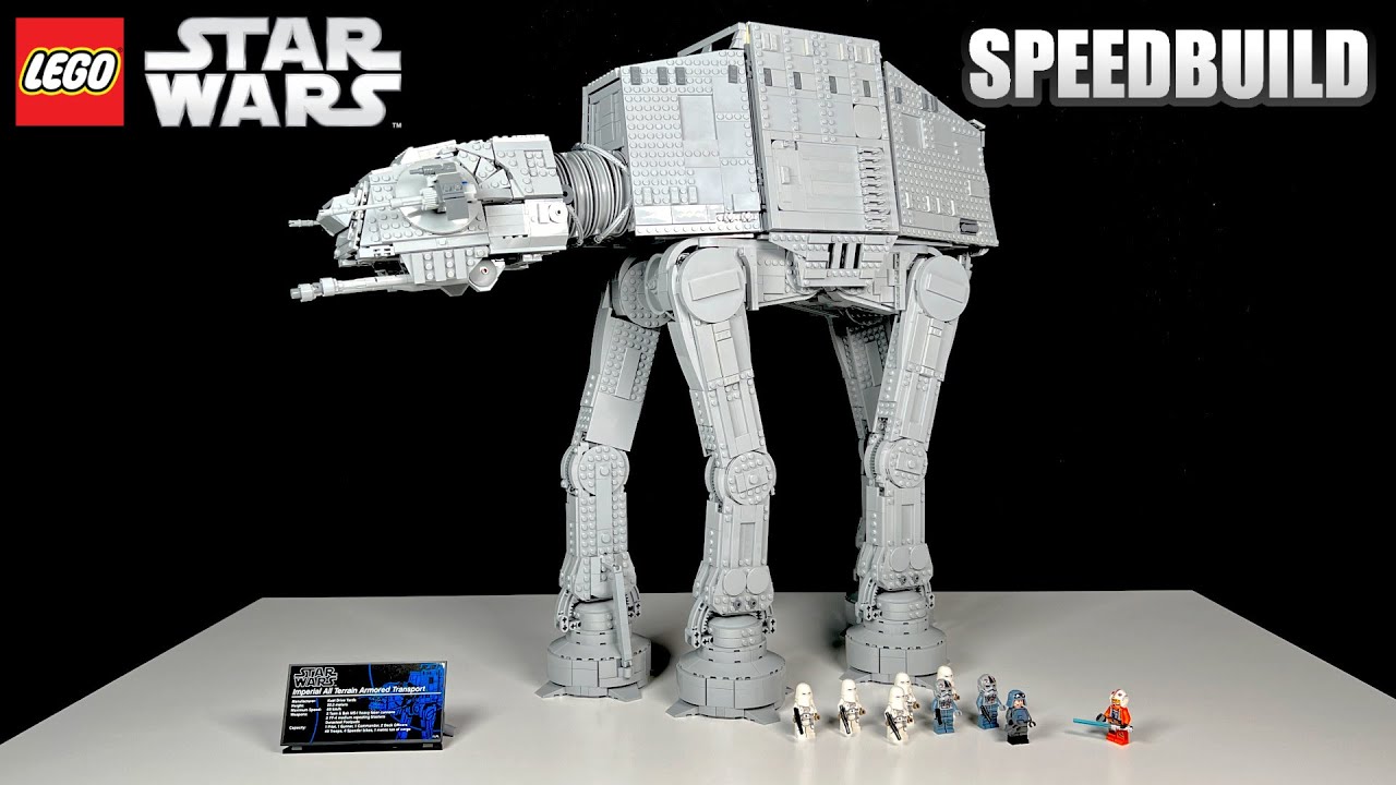 Building the NEW LEGO Star Wars UCS 'AT-AT' (75313) - Speed Build + Review | 6785 pieces