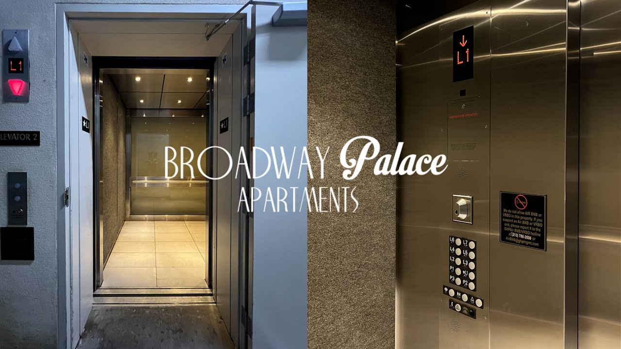Mitsubishi Traction Garage Elevator - Broadway Palace Apartments - Los Angeles, CA
