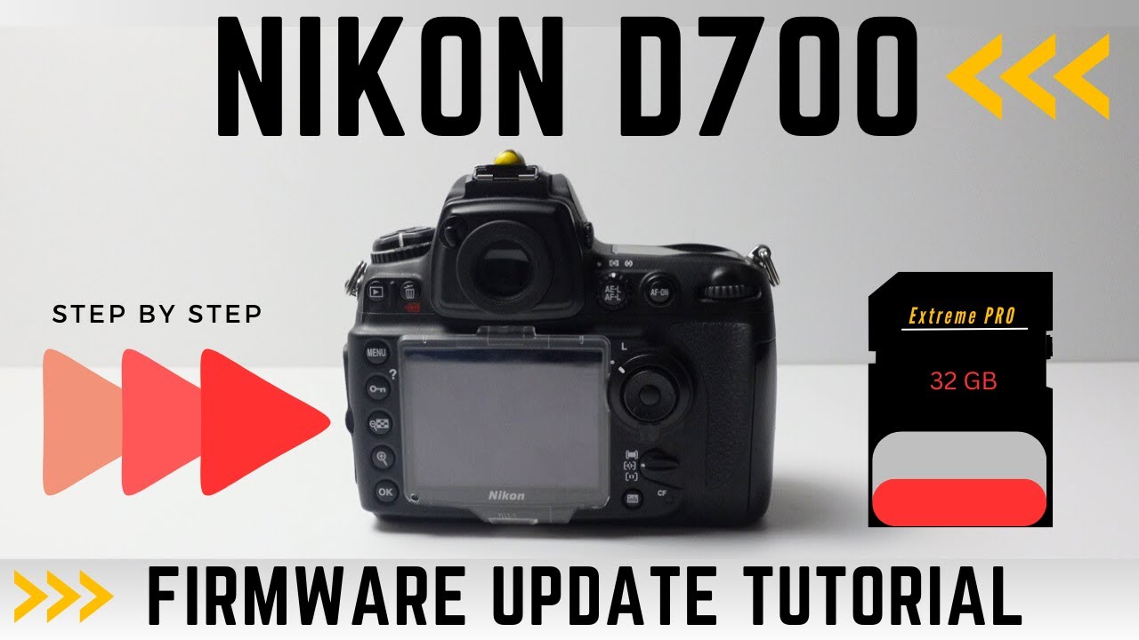 Обновление прошивки Nikon D700 и других камер Nikon