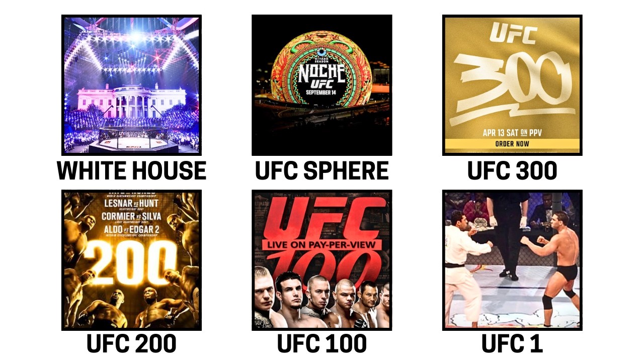 Все исторические события UFC: объяснение