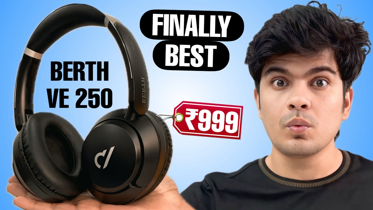BERTH VE 250 Over The Ear Headphone Detailed Review | Best Headphone Under 1000