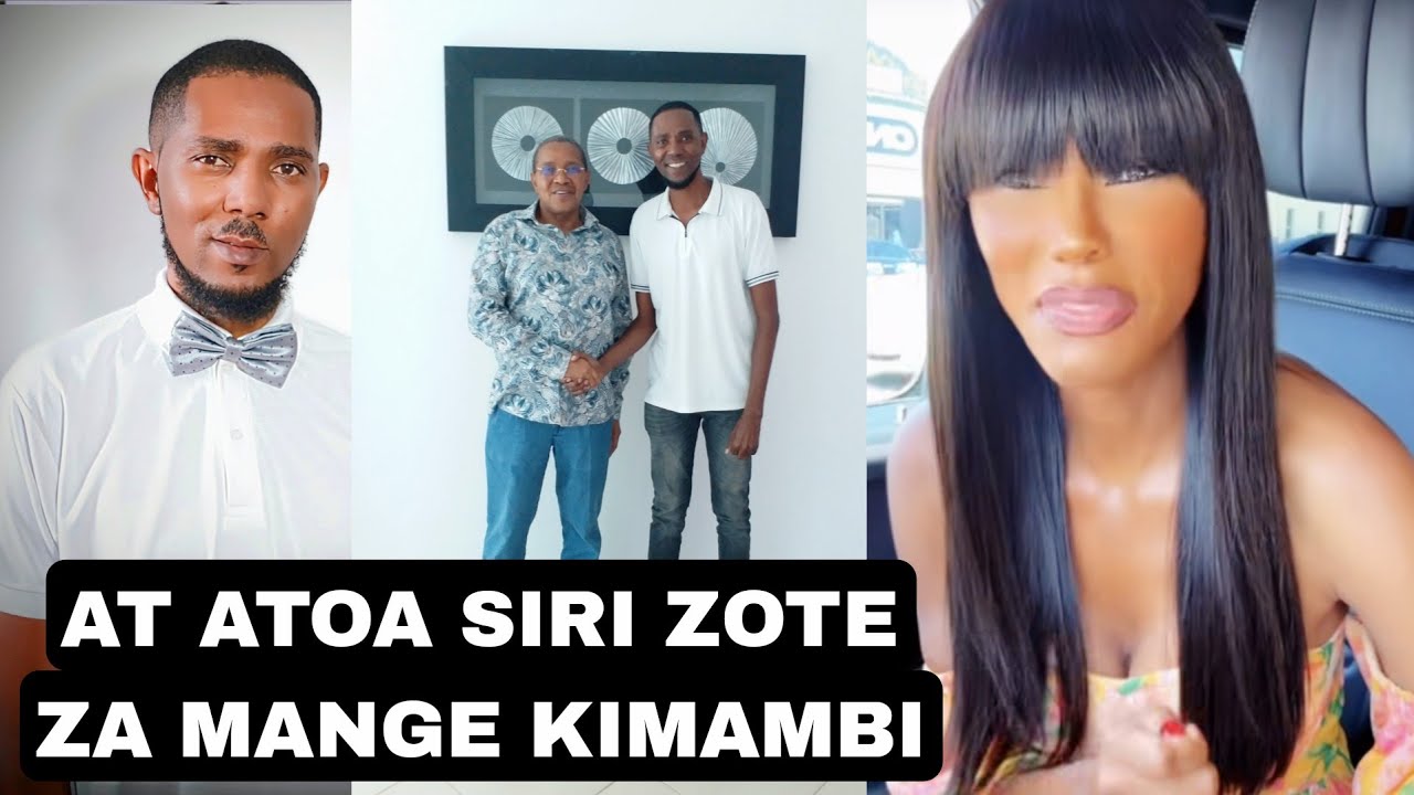 🔴AT AMVUA NGUO MANGE KIMAMBI ATOA SIRI ZOTE  MADUDU YOTE YA MANGE KIMAMBI BILA WOGA.... 