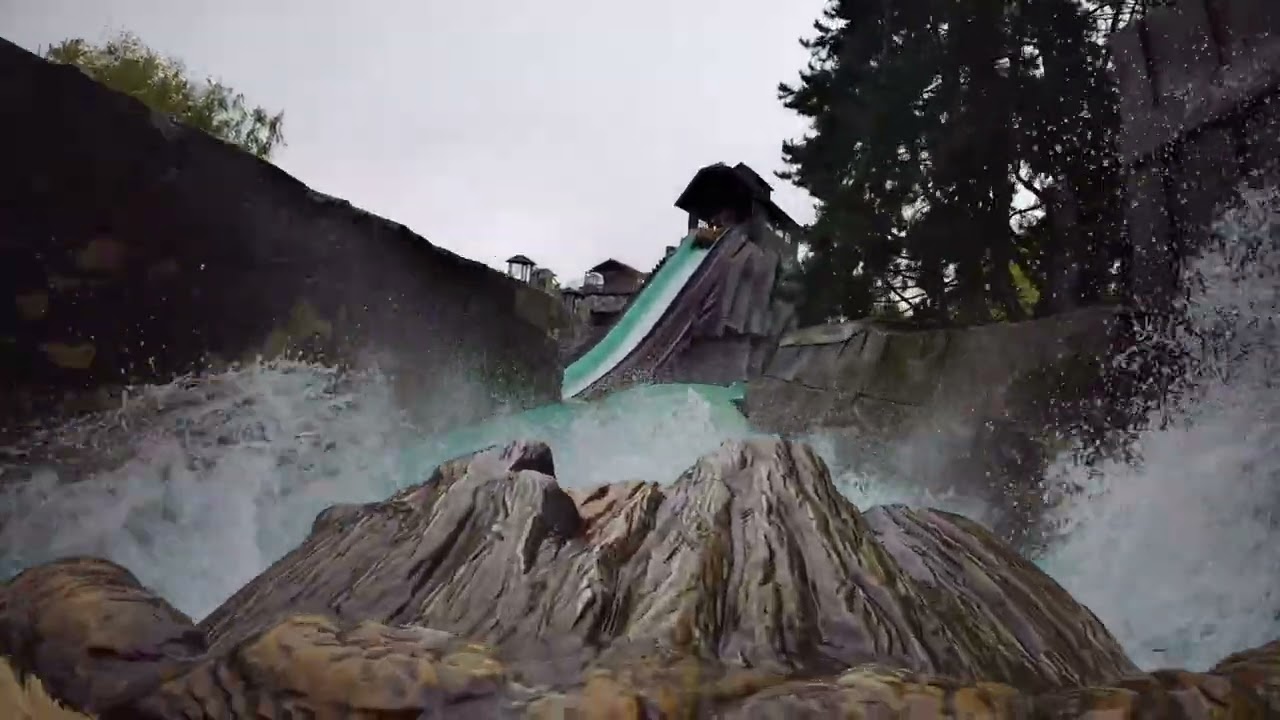 Tiroler Wildwasserbahn 🌊🎢 | 4K Onride | Österreichischer Bereich / Austria Themed Area | Europa-Park