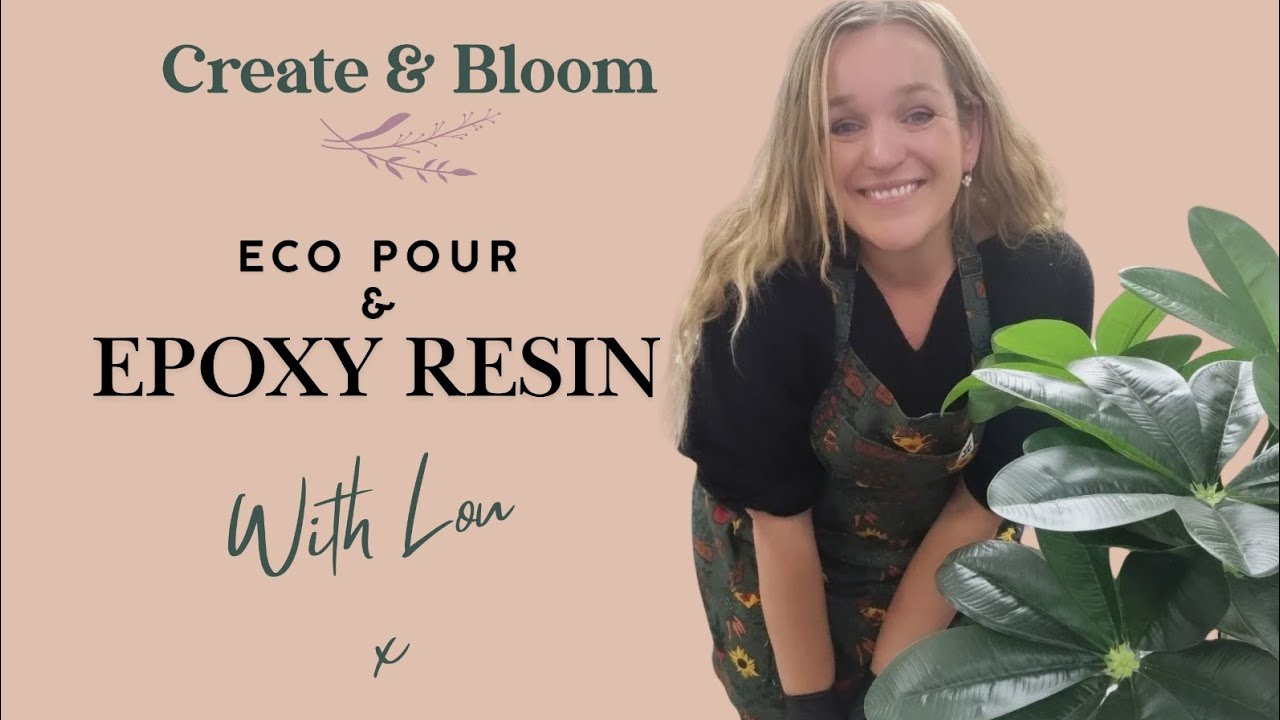 Epoxy Resin & Eco Pour together! 😍