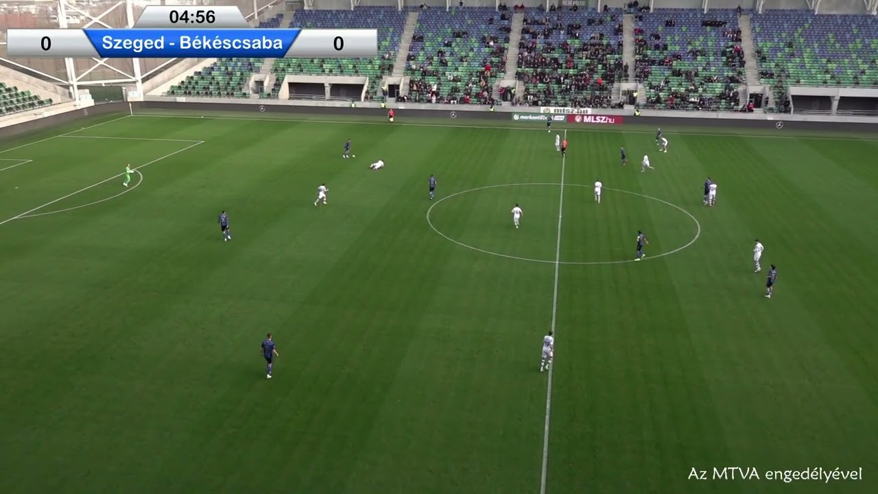 Szeged-Csanád GA–Békéscsaba 1912 Előre 1-1 teljes mérkőzés (2026.02.08)