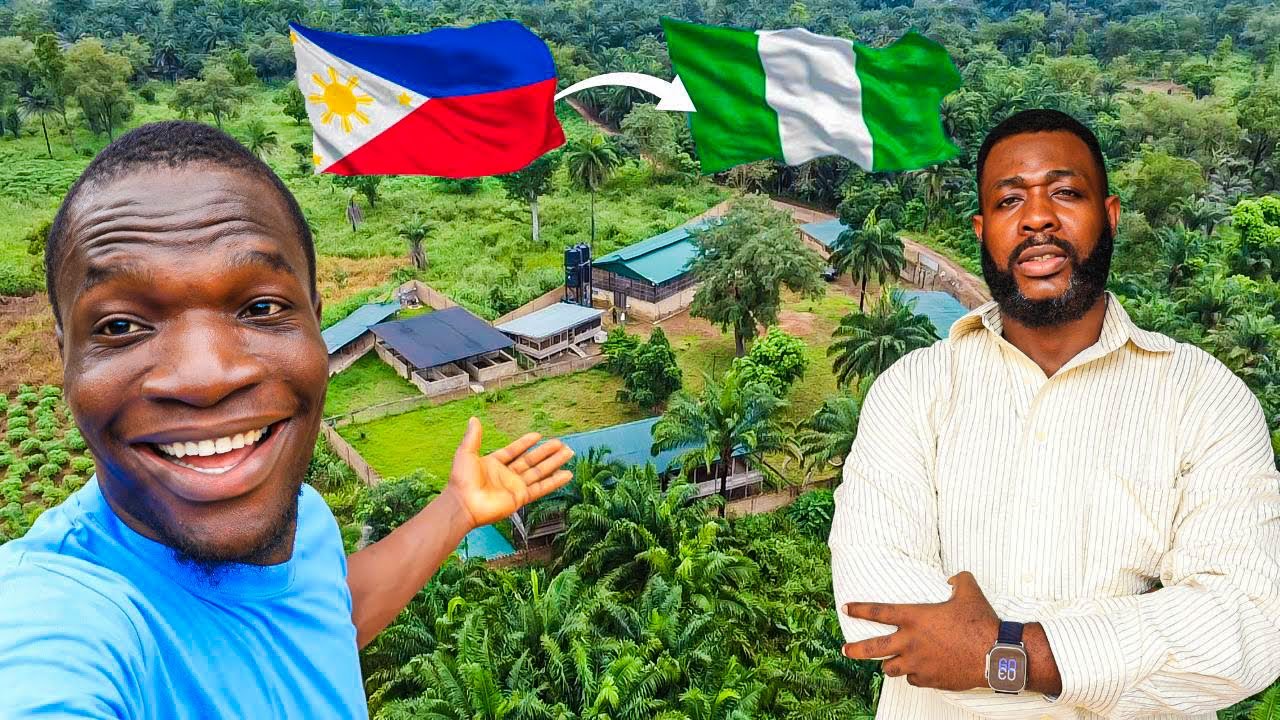 He Lives In Philippine But Owns a Multi Millionaire Livestock Farm In Nigeria