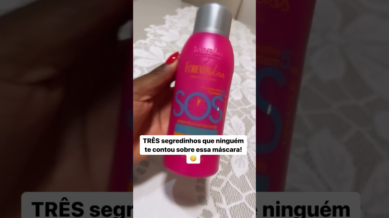 TR&Ecirc;S SEGREDINHOS que talvez voc&ecirc; n&atilde;o saiba sobre o SOS Antiemborrachento da Forever Liss. 💓#shorts