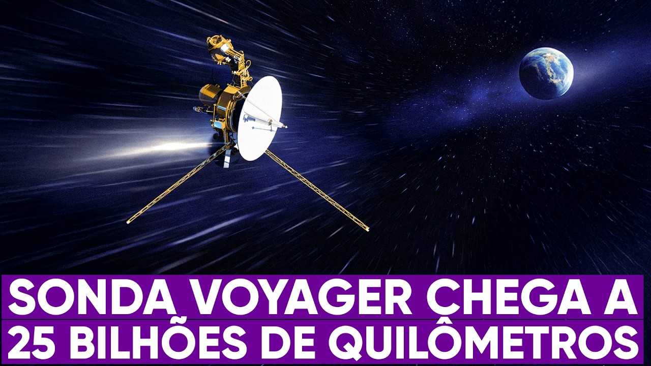 Sonda Voyager atinge 25 bilhões de quilômetros