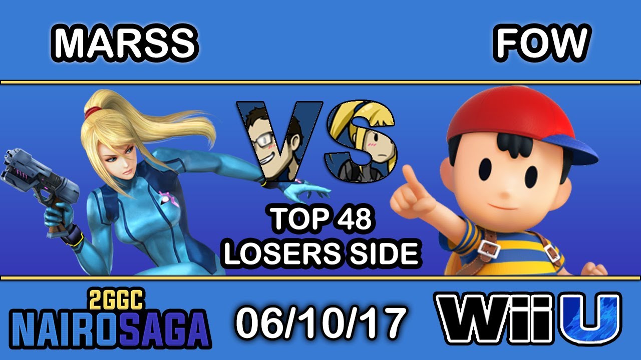 2GGC: Nairo Saga - Marss (Zero Suit Samus) Vs. FOW (Ness) Top 48 Losers Side