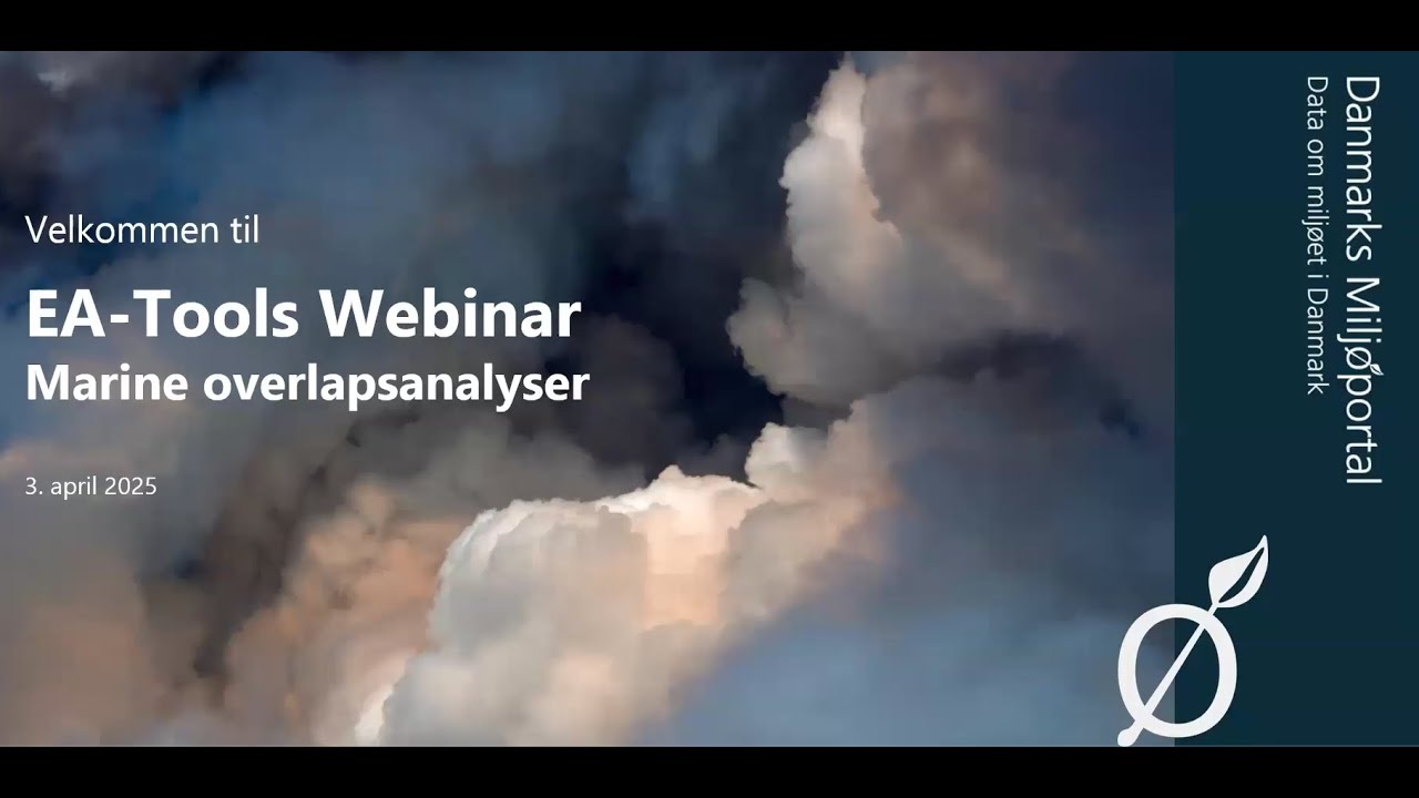 Webinar: Marine overlapsundersøgelser og nye funktioner i EA Tools (3. april 2025)