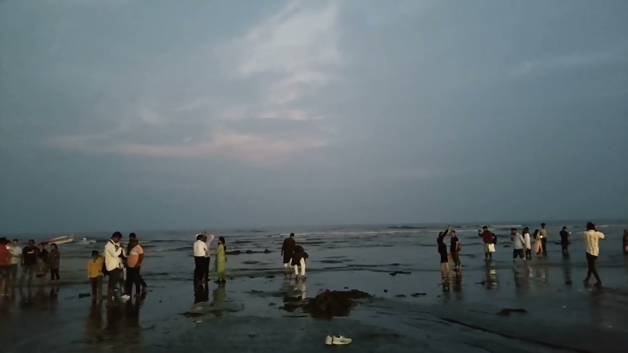 Mumbai Evening ☁️❤️ | Arabian Sea, Chowpatty beach, Nariman Point, Marine Drive views 