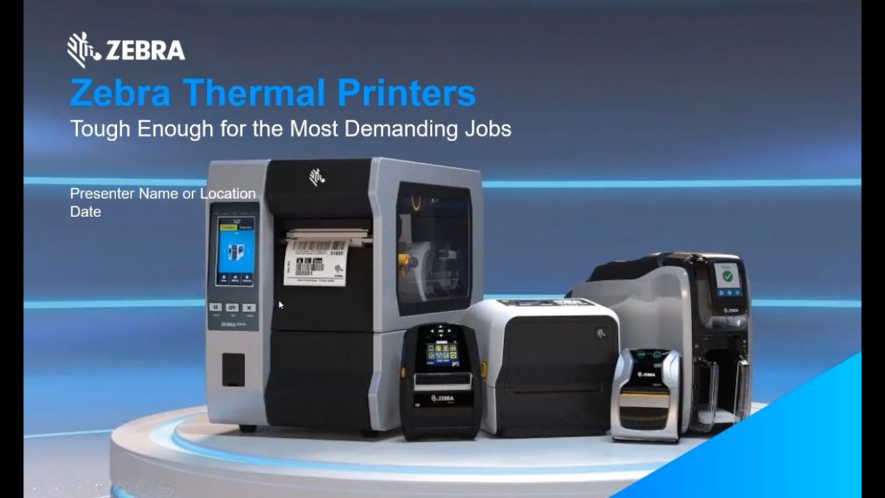 Zebra Barcode Scanning & Barcode Printing Solutions Update