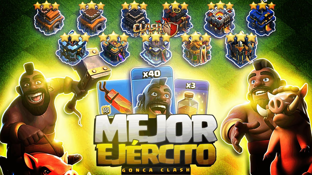 🔥 ¡SPAM de MONTAPUERCOS que DESTROZA en TODOS los TH! ¡Después del NERF al Libro es EL MEJOR! 🔝