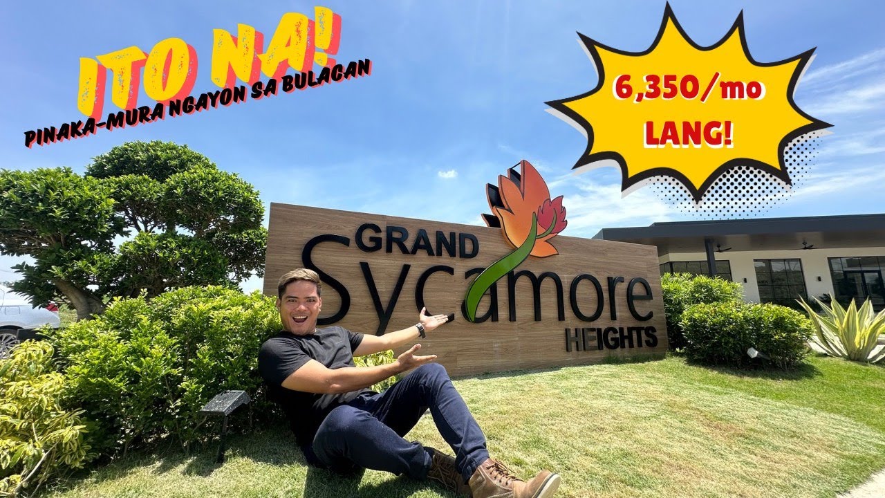 6K/MO LANG! Murang Pabahay sa Bulacan ready for 2nd floor I Grand Sycamore Heights