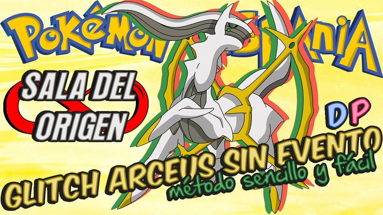¡GLITCH ARCEUS INFINITOS EN SALA DEL ORIGEN! | Método rápido | Diamante y Perla | Pokémon Hispania