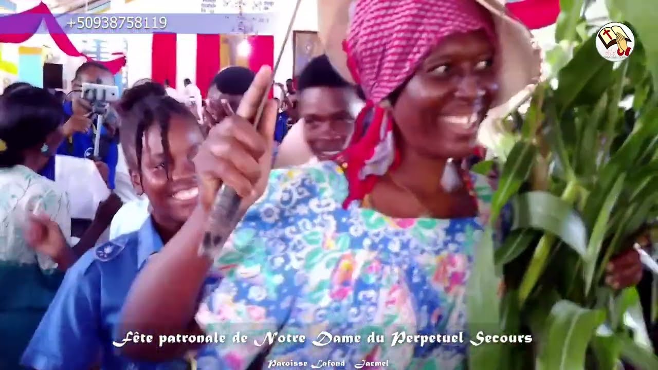 Gade Ofrand sa ,li bèl anpil. Moun Lafon Bay yon bèf. P. Notre Dame du Perpetuel Secours. Jacmel.