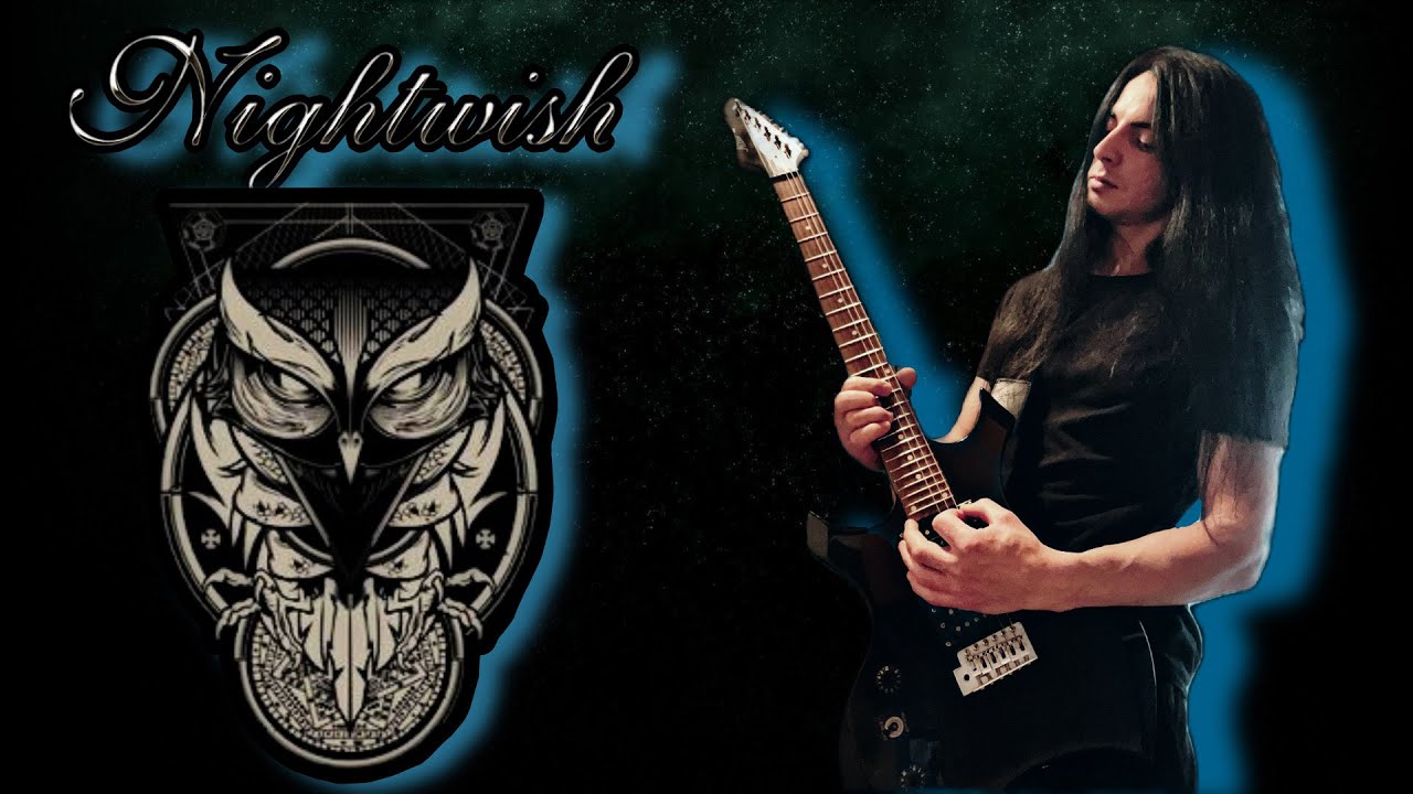 Nightwish - Wishmaster TABS ON SCREEN guitar cover