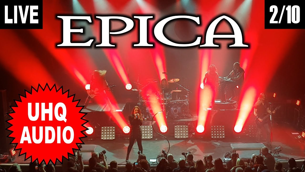 EPICA: Sensorium - London UK 13/4/18 *UHQ AUDIO* 4K UHD (2/10)