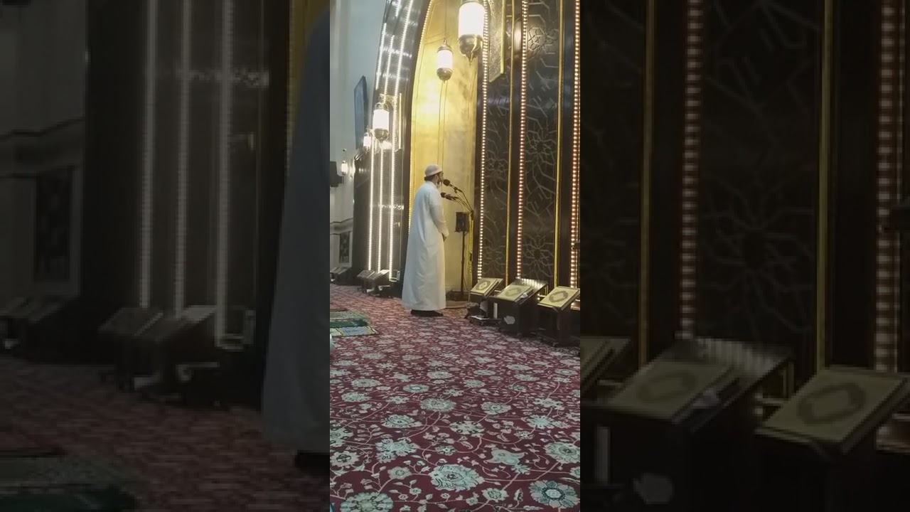 أذان العشاء  ...  جامع الإمام أحمد بن حنبل  ...