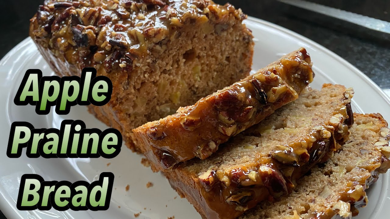 Apple praline bread/ Twisted Mikes