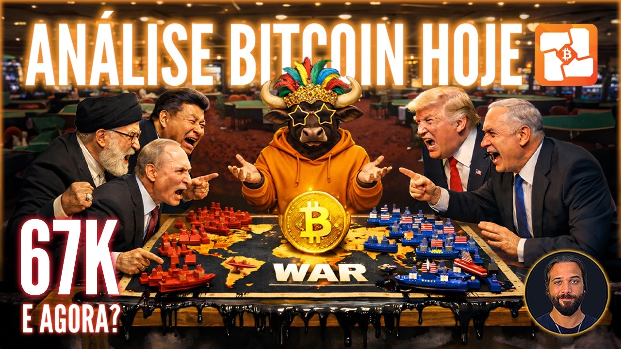🚨⌛BITCOIN HOJE: 67K! MAIS UM CAP&Iacute;TULO DE 
