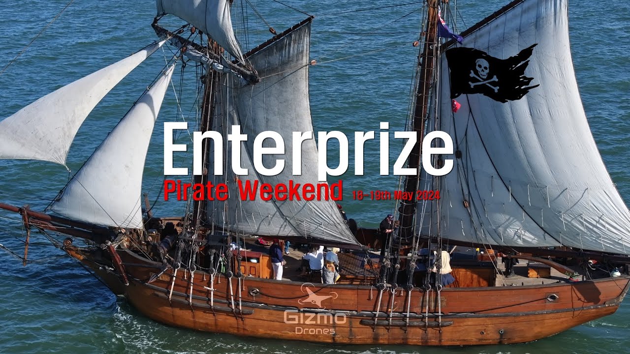 Ahoy! Pirate Ship Sail - Enterprize Tall Ship Melbourne - May 2024