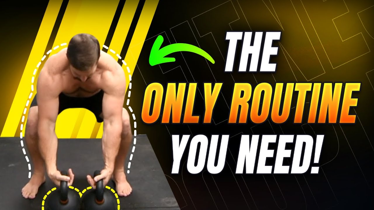 The ONLY 3 Exercises You Need [Strength and Metabolism Boosting Kettlebell Routine] | Coach MANdler
