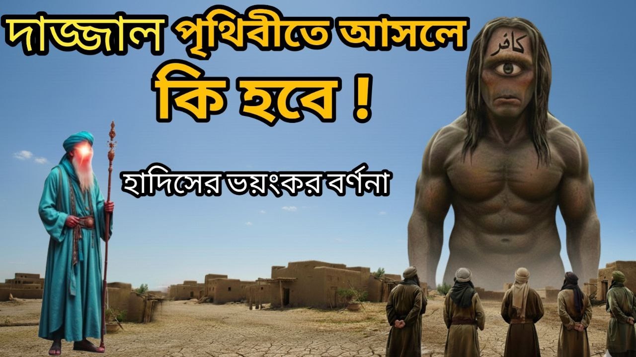 দাজ্জাল পৃথিবীতে আসলে কি হবে? হাদিসের ভয়ংকর বর্ণনা। #ইসলামিক_কাহিনী #সিরাতের_দিকে  #saa_dojahan