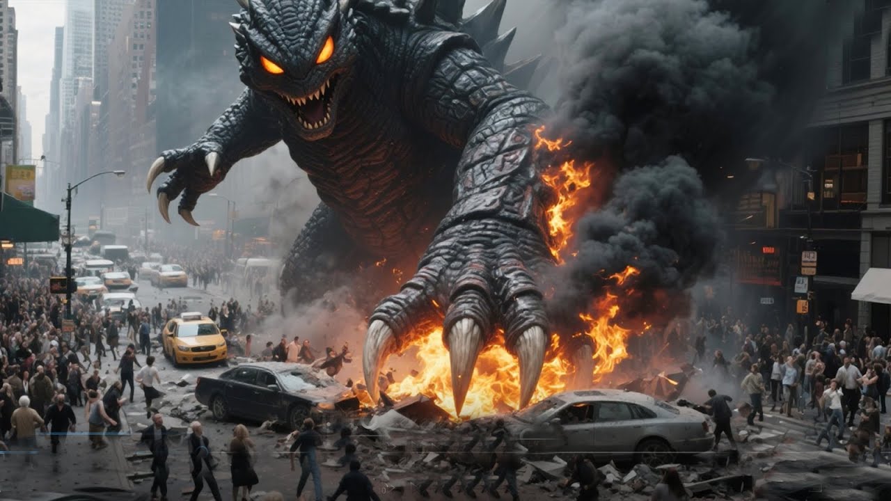 Terrified city dwellers are being destroyed by a terrifying monster.