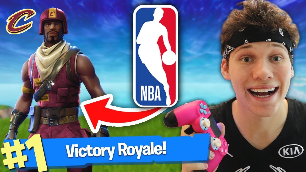 FORTNITE DUO WITH NBA BASKETBALL PLAYER!! (VICTORY ROYALE)