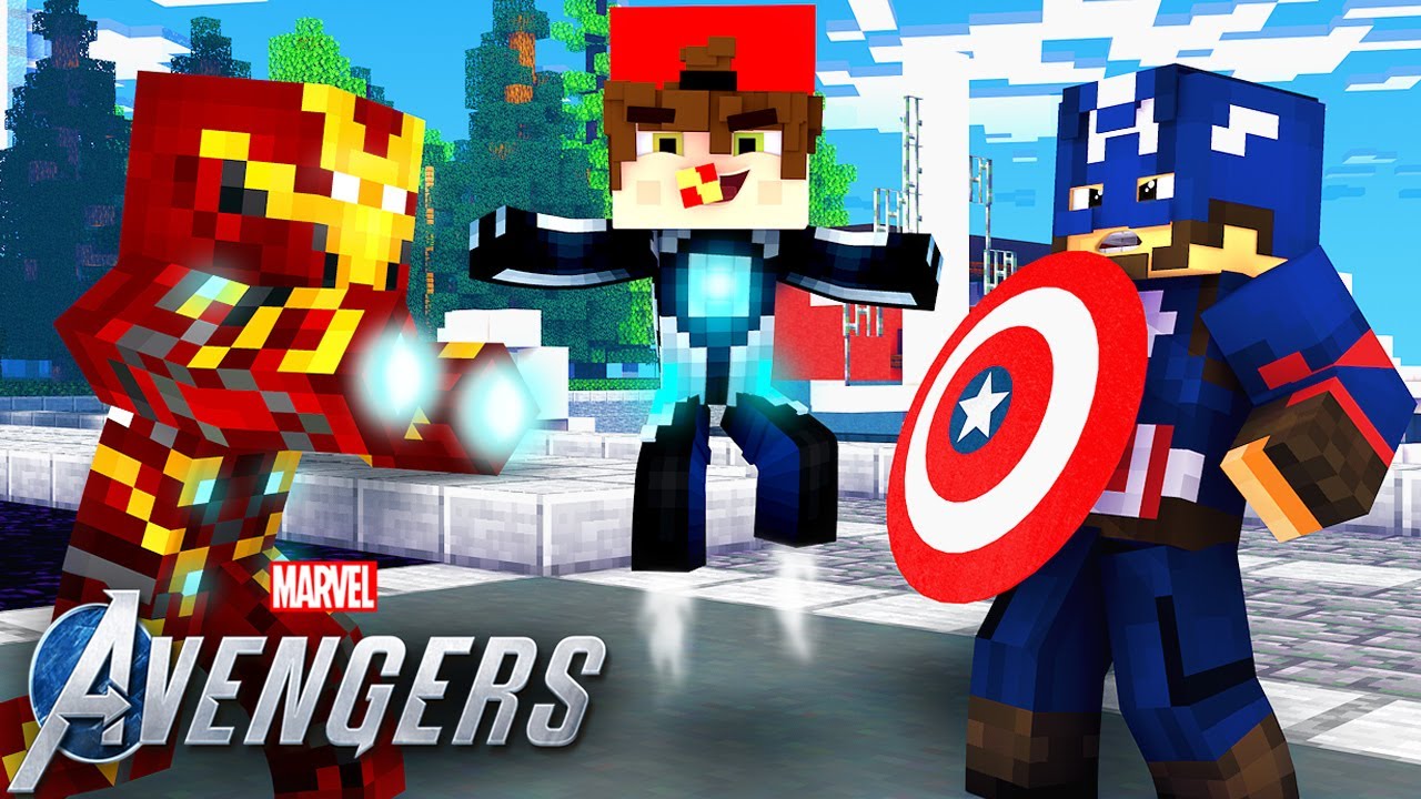 Minecraft - Who's Your Family? O FILHO DO HOMEM DE FERRO , IMPEDIU CAPITÃO AMÉRICA VS HOMEM DE FERRO