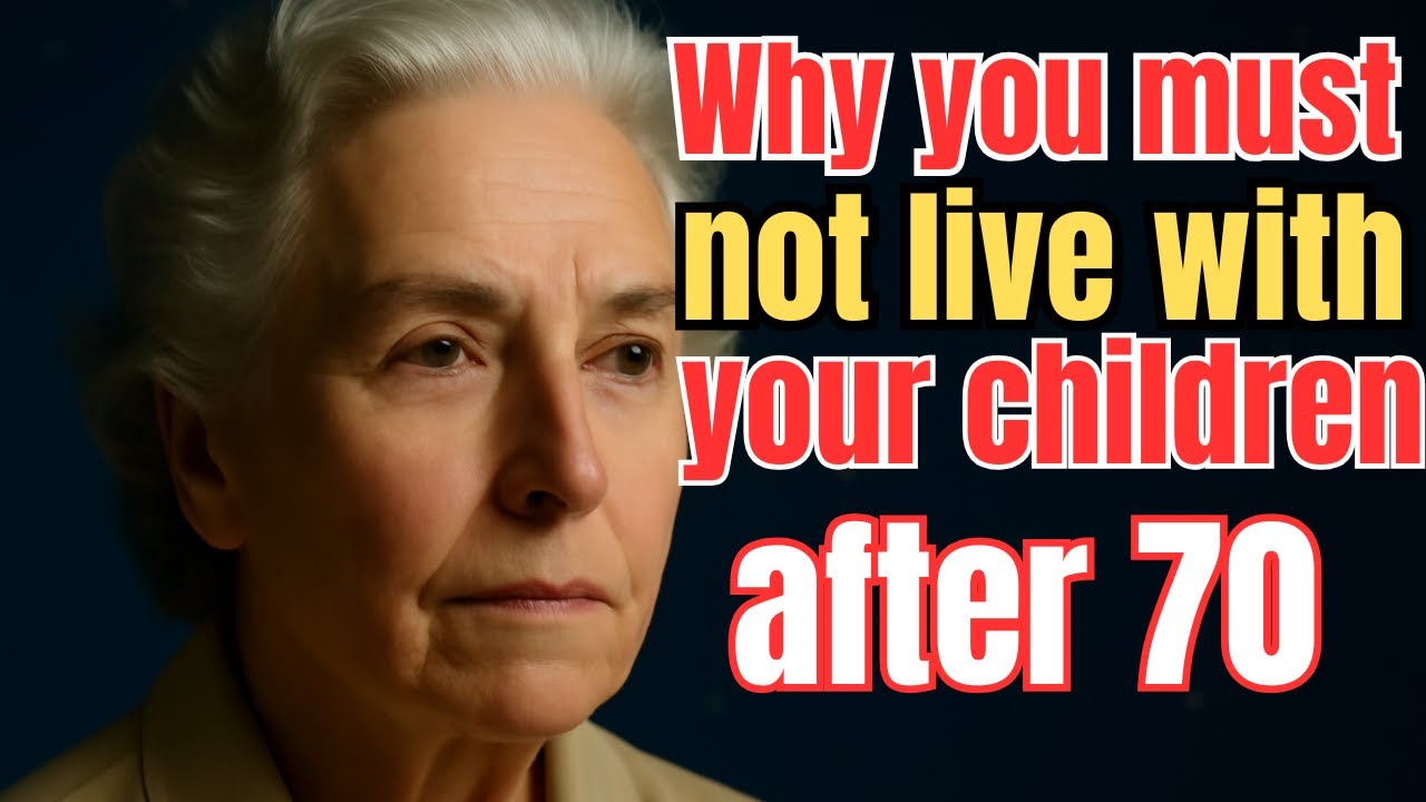 Why you should not live with your children after 70 how it slowly harms your independence confidence