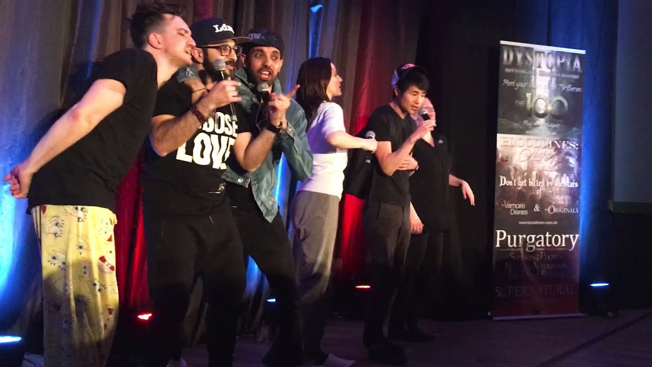 Bye Bye Bye // The 100 Cast at Dystopia 2 Karaoke Party