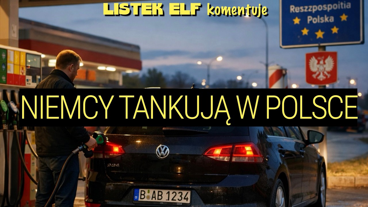 Tankują w Polsce a w Niemczech czeka Urząd Celny