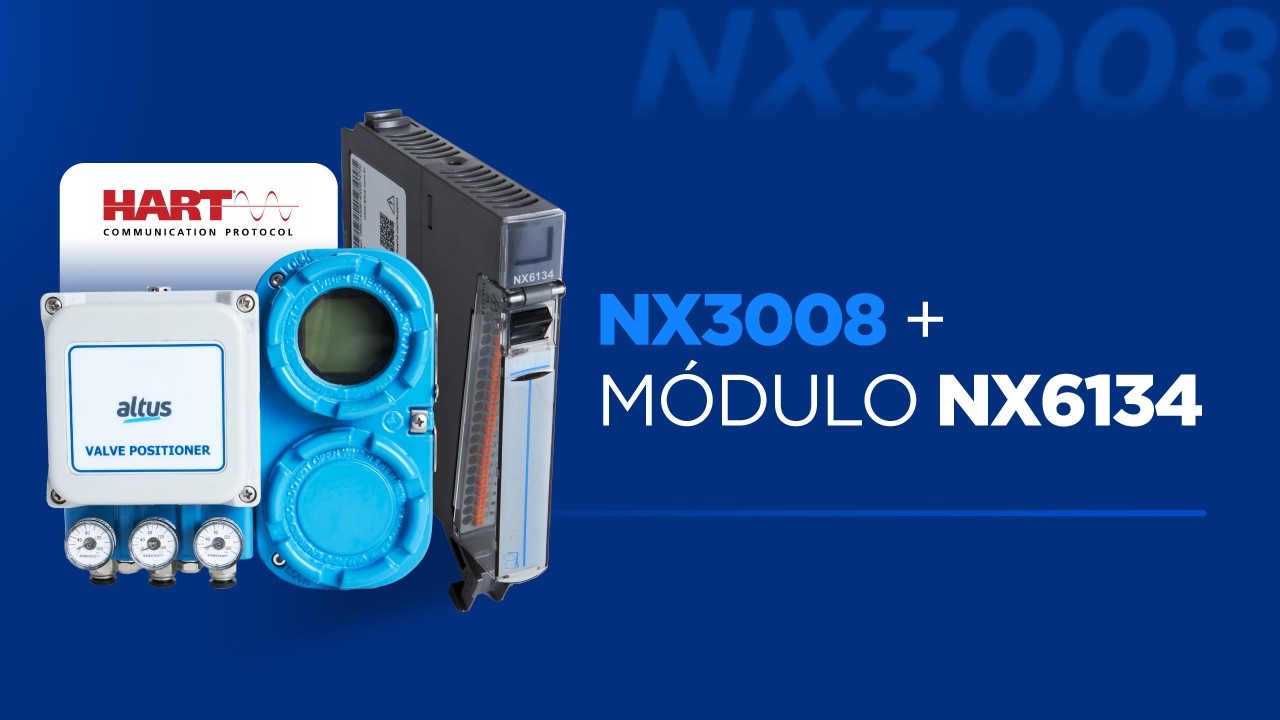 CLP NX3008 - Utilizando o protocolo HART com o módulo NX6134