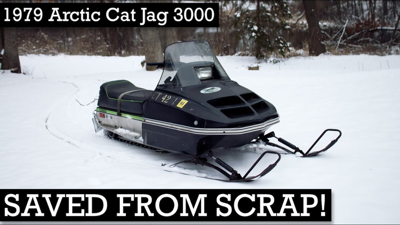Fixing and riding a 79 Arctic Cat Jag 3000