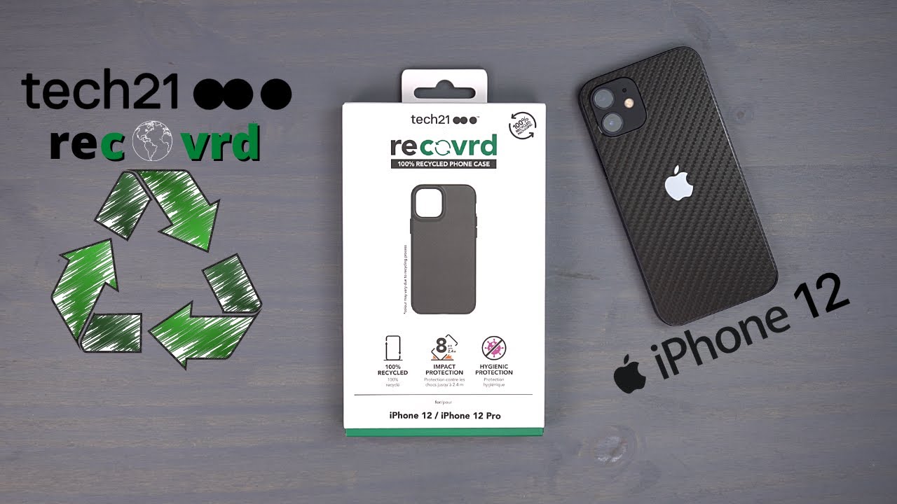 iPhone 12 / 12 Pro Case - Tech 21 Recovrd Case Review! 100% Recycled Case!!!