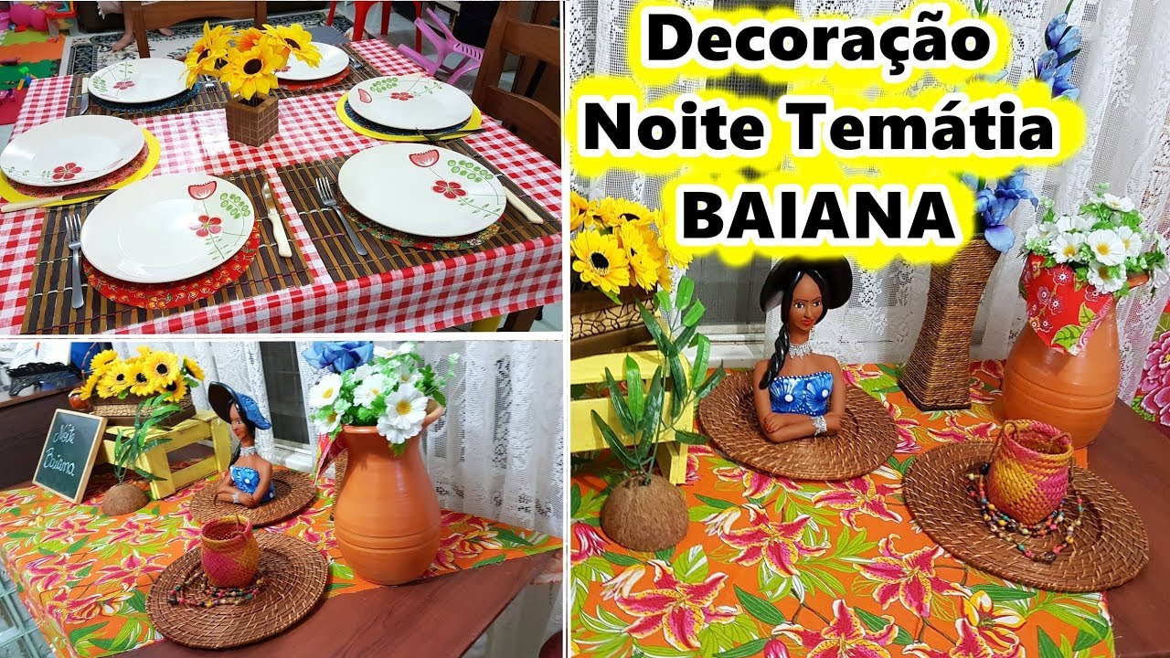 DECORAÇÃO NOITE BAIANA