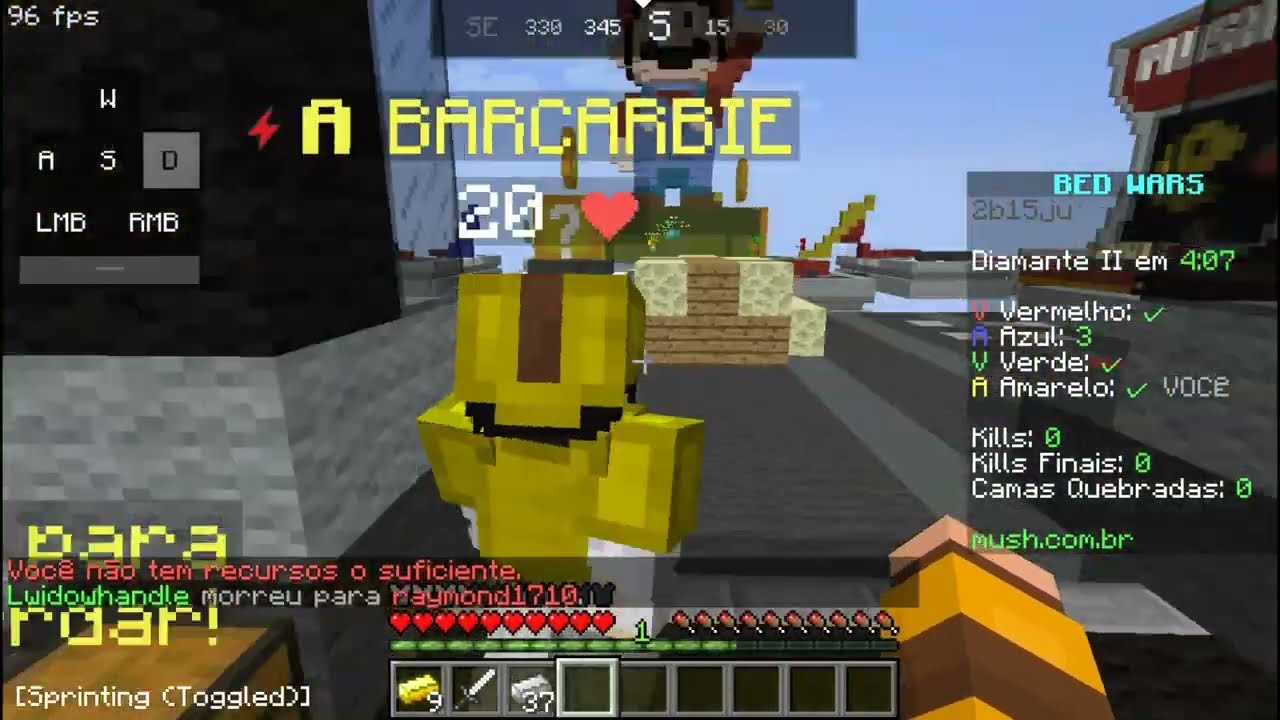Minecraft: bedwars Novamente.