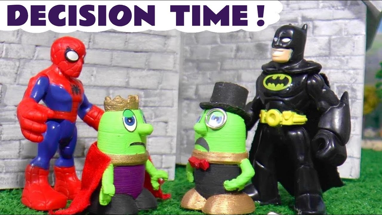 Toy Superhero Fun Story with the Funny Funlings